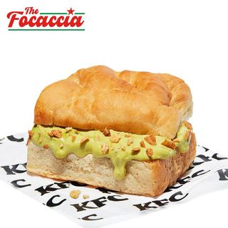 Focaccia dolce Galak e Pistacchio