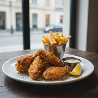 Meniu aripioare pui crispy