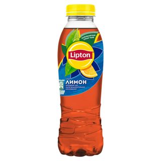 Lipton Чорний чай Лимон 0.5л