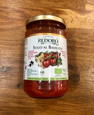 Salsa Con Albahaca Bio Redoro Gr 300 Cristal