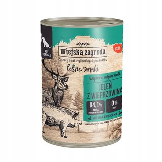 Jeleń z wieprzowiną 