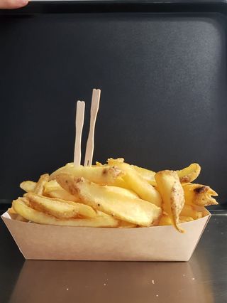 Patatine barchetta con buccia