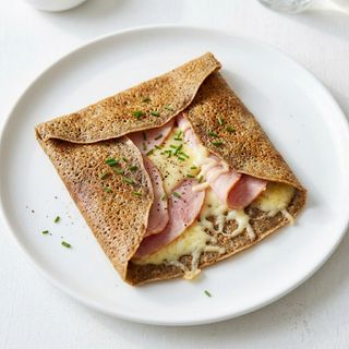 Crêpe Sarasin Jambon De Dinde Et Fromage