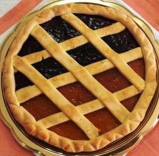 Crostata bicolore 500g senza glutine e lattosio 