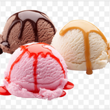 Bola De Helado De Varios Sabores 