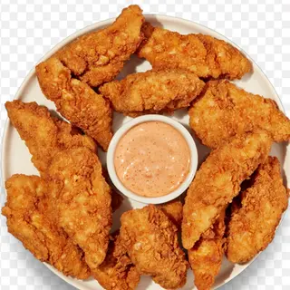 Tiras de pollo (ración)