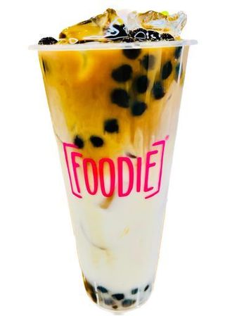 ICED CAPPUCCINO BUBBLE TEA
