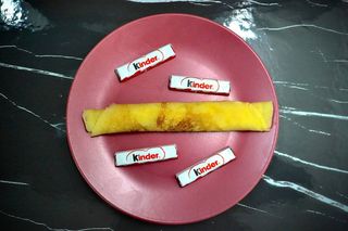 Palačinka sa Kinder čokoladom