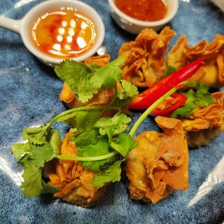 Pierożki won ton drobiowe