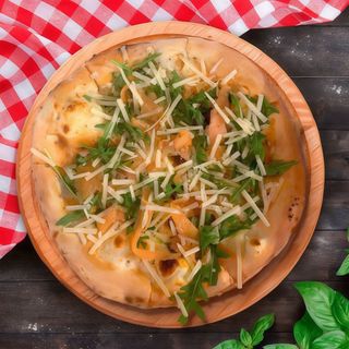 Pizza Salmone, Grande