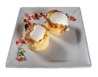 Cartofi gratinati cu cascaval 130g