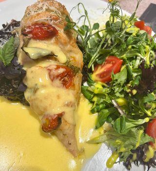 Пилешки стекчета с черен ориз