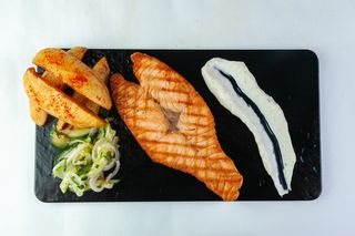 Стейк из семги