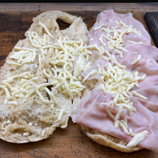 Panuozzo con prosciutto