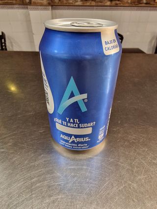 Aquarius Limón lata 330ml.