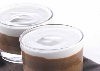 Coppa tre cioccolato