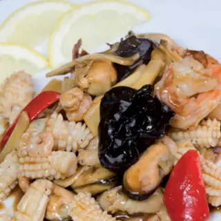Fructe de mare in sos china