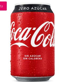 Cocacola zero lata 