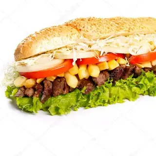 BBQ & Beef baguette