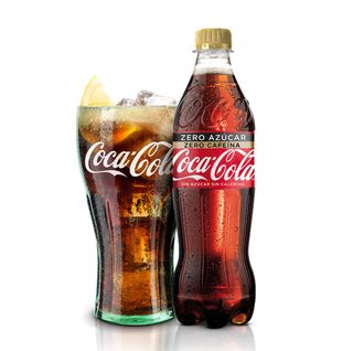 Coca-Cola Zero Azúcar Zero Cafeína botella 500ml.