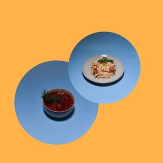 Zupa do wyboru + Pasta Carbonara