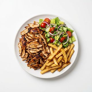 Plato Kebab De Pollo