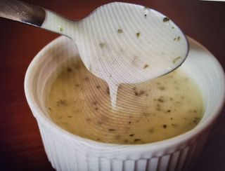 Tarrina de salsa de pollo