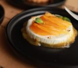 М'ятна панакота з соусом манго юзу