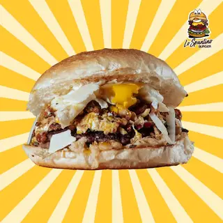 Bismarck burger