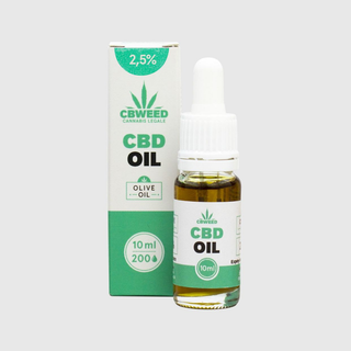 Óleo de CBD 2,5% com Azeite 10ml