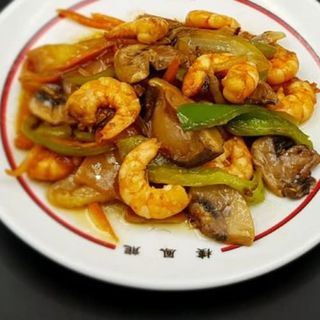 Chop Suey De Gambas