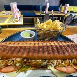 Sandwitch, viande hachée