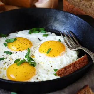 3 Œufs Au Plat