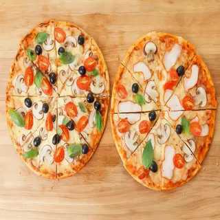 2 Pizzas grandes (32 cm.)