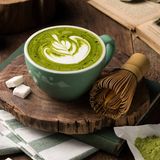Te matcha latte