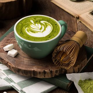 Te matcha latte