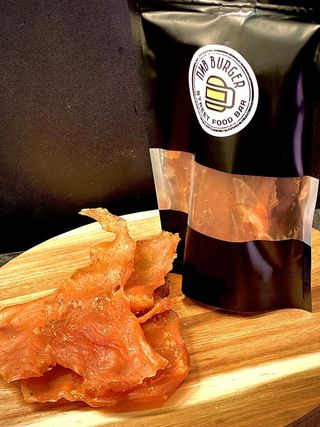 Чіпси з м’яса курки з часником (80г)