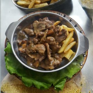 Телешко с манатарки