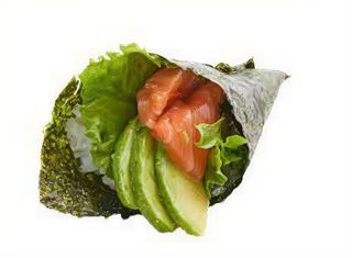 240 Temaki salmone