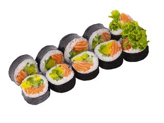 Futomak z łososiem (10 szt) (300g)