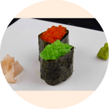 Nigiri De Huevas De Salmón (2 Pzs.)
