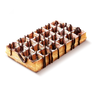 Gofre Con Chocolate Negro