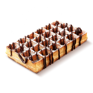 Gofre Con Chocolate Negro