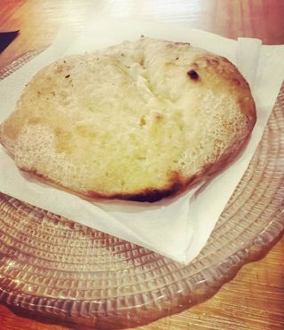 Pan artesano con aceite de oliva virgen extra