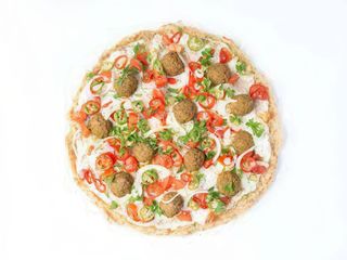 Pizza falafel