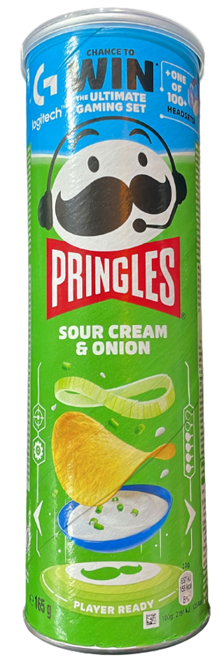 Pringles Sour Cream & Onion 165Gr