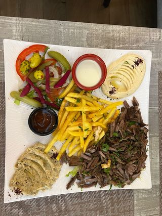 Plat Shawarma Mixte