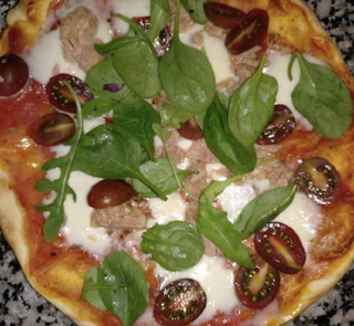 Pizza vegetal (30 cm.)