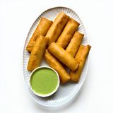 Veg Spring Rolls (Pair)
