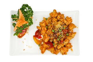 561. Pollo in agrodolce